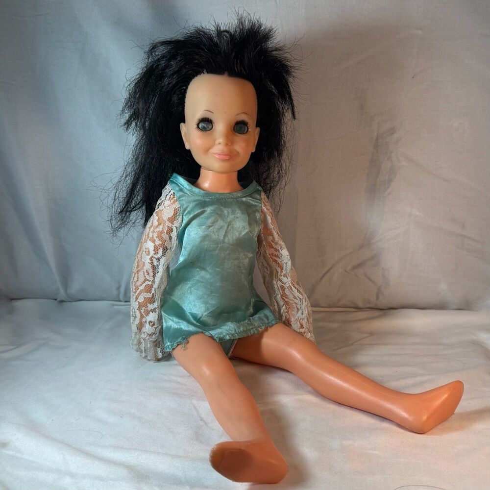 Vintage 1970 Ideal Velvet Doll Wardrobe Lot 15" Growing Hair 5 Retro Pieces